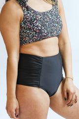 Moderate Coverage High Waist Bikini Bottoms From Movemama