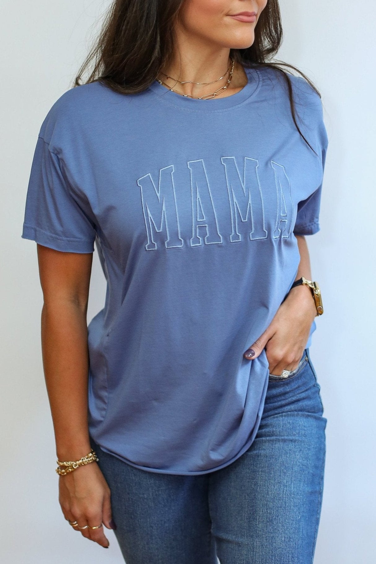 Relaxed Fit Zip Breastfeeding Tee from Movemama