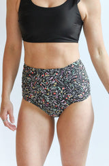 Moderate Coverage High Waist Bikini Bottoms From Movemama