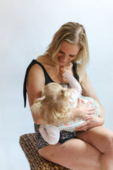 Tie Shoulder Breastfeeding Bikini Swimsuit Top From Movemama
