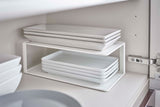 Two-Tier Cabinet Organizer - Steel from Yamazaki Home