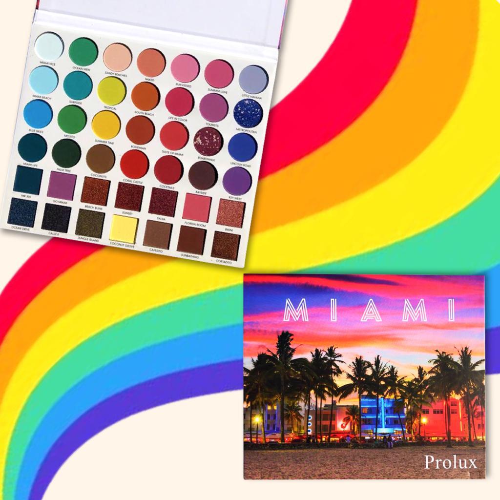 Miami Eyeshadow Palette From Prolux Cosmetics