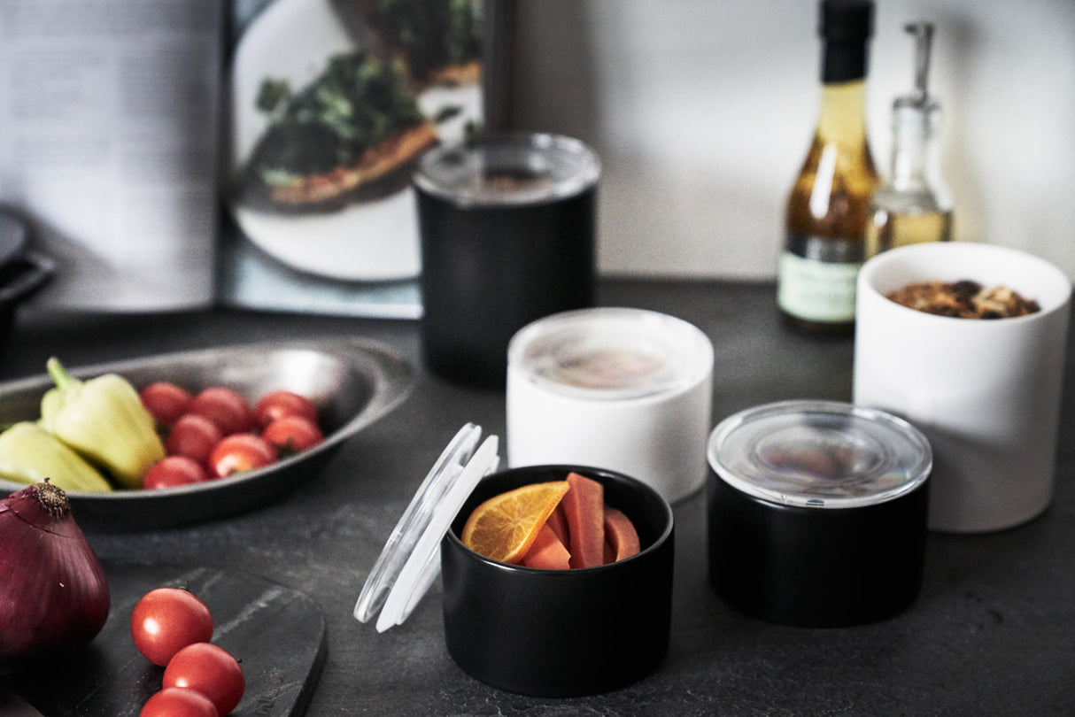 Ceramic Canister - Two Sizes from Yamazaki Home