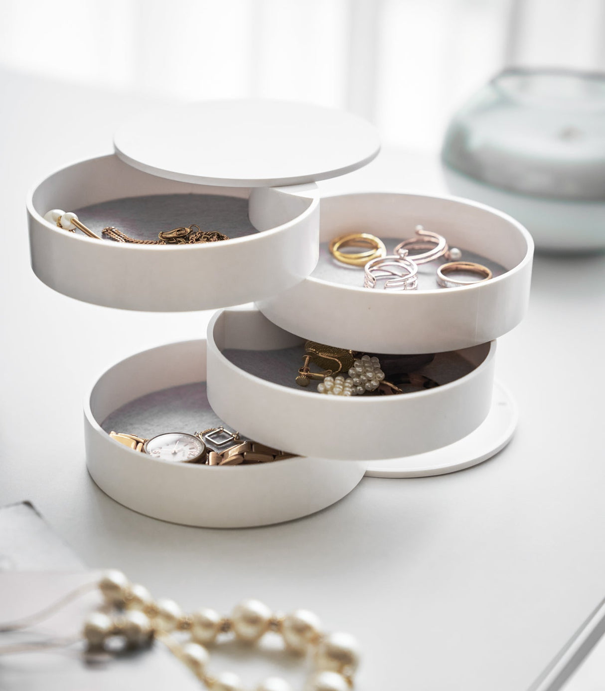 Stacked Jewelry Organizer from Yamazaki Home