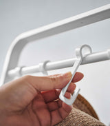 Coat Rack with Hat Storage (66" H)  - Steel + Wood from Yamazaki Home
