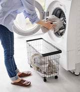 Rolling Wire Basket (14.8" H)  - Steel from Yamazaki Home