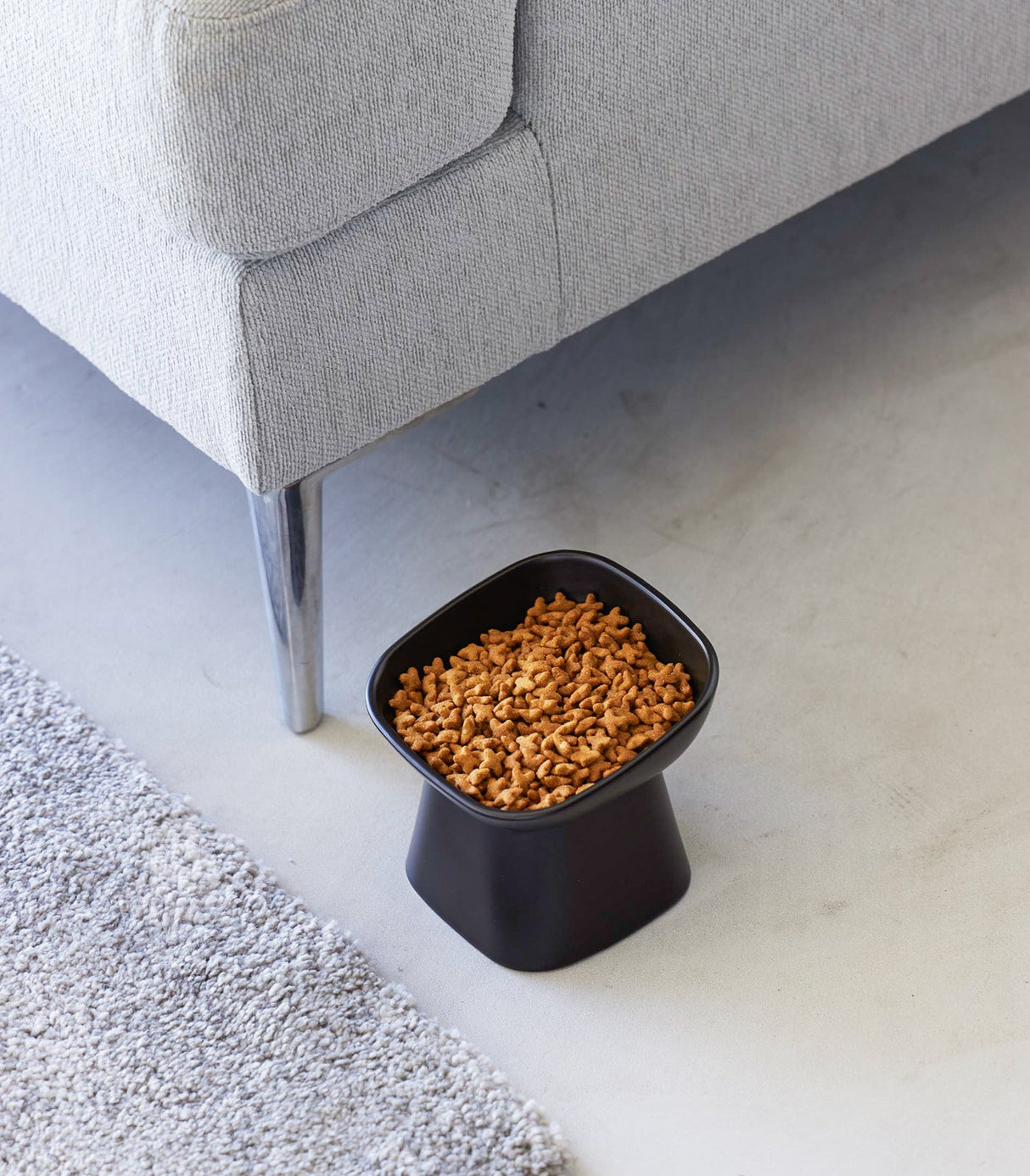 Tilted Pet Food Bowl from Yamazaki Home