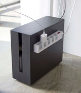 Rolling Cable Management Box - Steel from Yamazaki Home