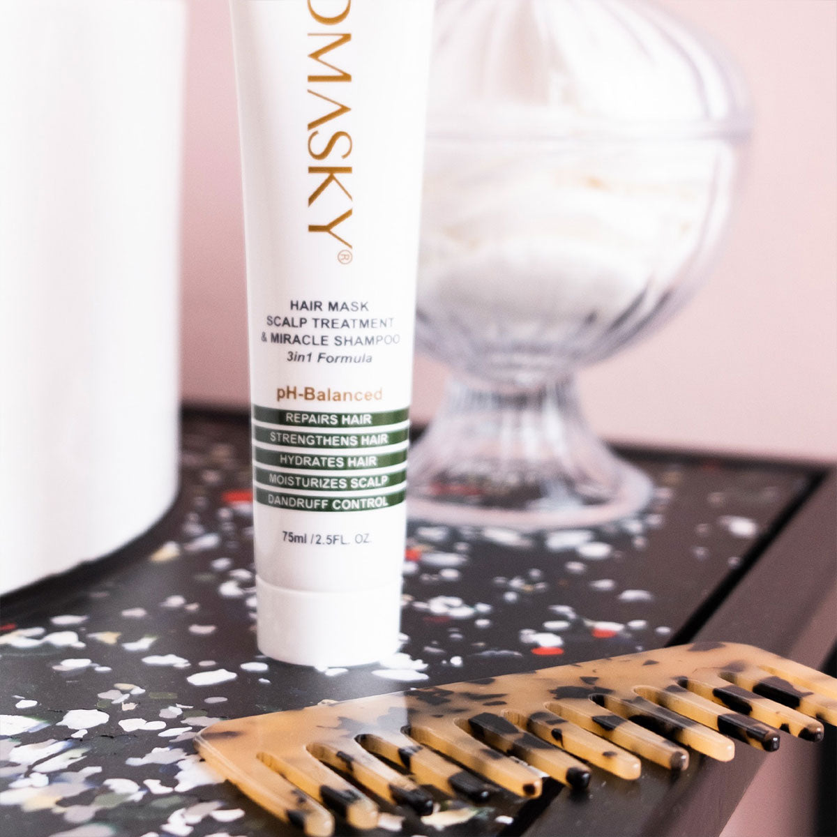 Hair Mask & Scalp Treatment + Shampoo From The Spoiled Mama