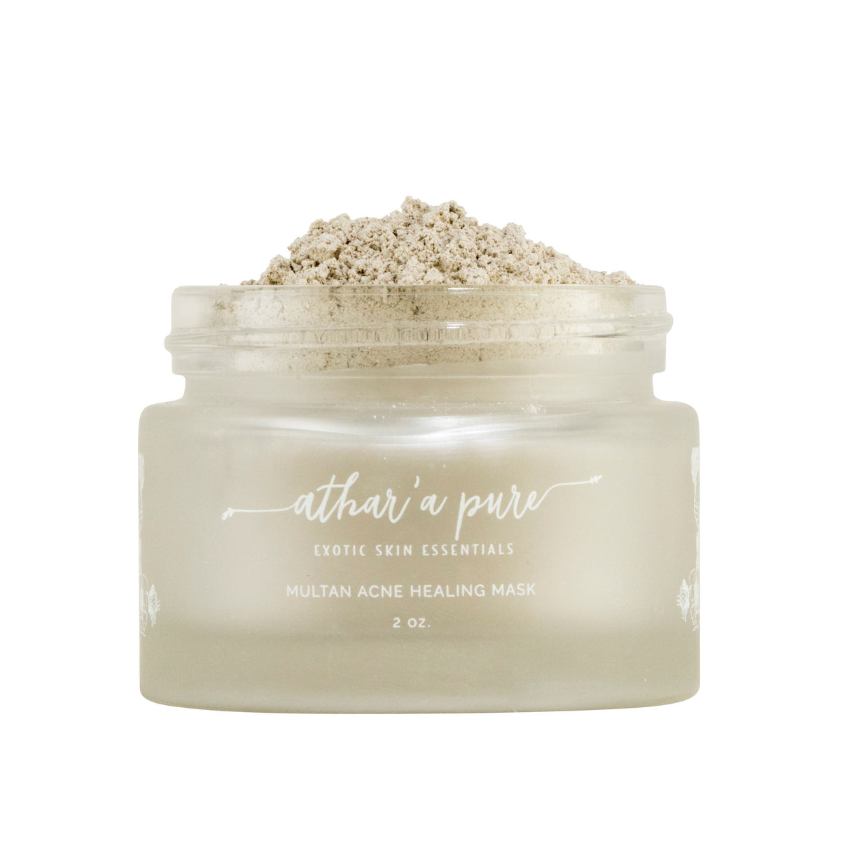 Multan Acne Activated Charcoal Healing Mask from Athar'a Pure