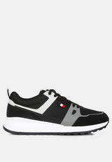 Multicolour Patchwork Casual Sneakers from London Rag International