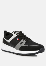 Multicolour Patchwork Casual Sneakers from London Rag International