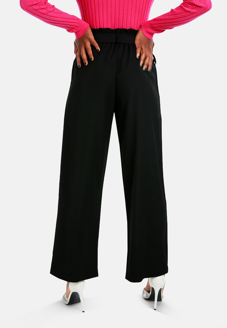 Multi Button High Waisted Pants from London Rag International