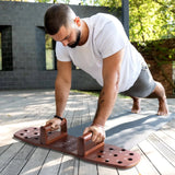 xCool Multifunction Portable Wooden Push-up Board from Cool Gadget