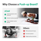 xCool Multifunction Portable Wooden Push-up Board from Cool Gadget