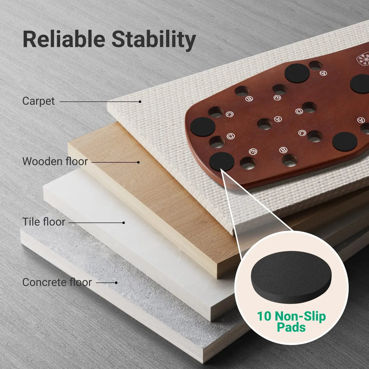 xCool Multifunction Portable Wooden Push-up Board from Cool Gadget