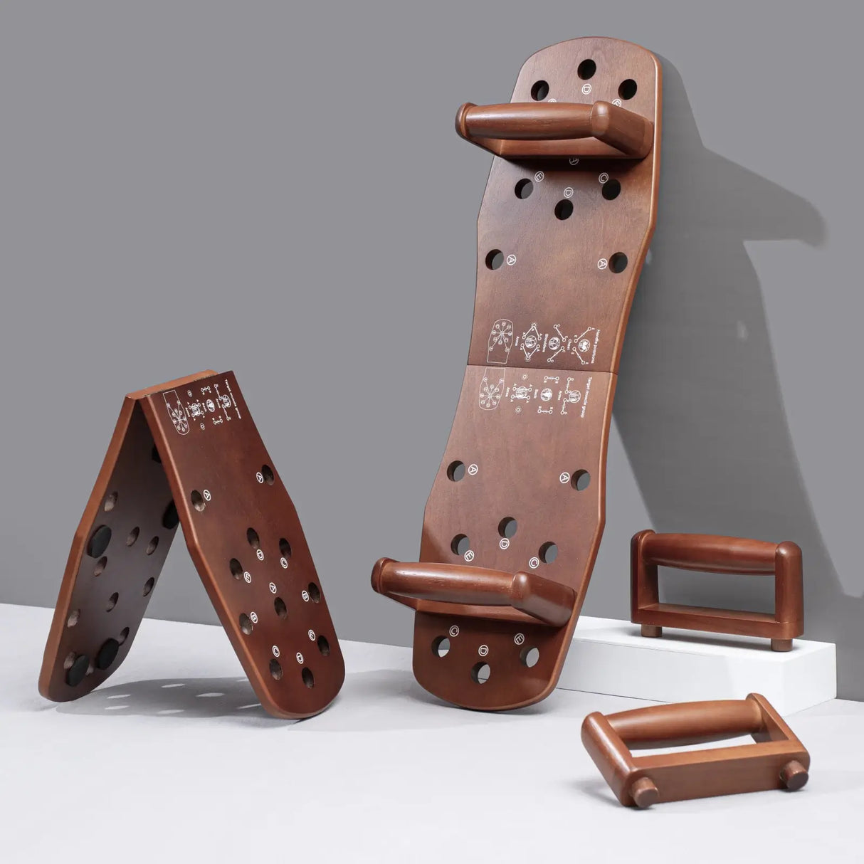 xCool Multifunction Portable Wooden Push-up Board from Cool Gadget