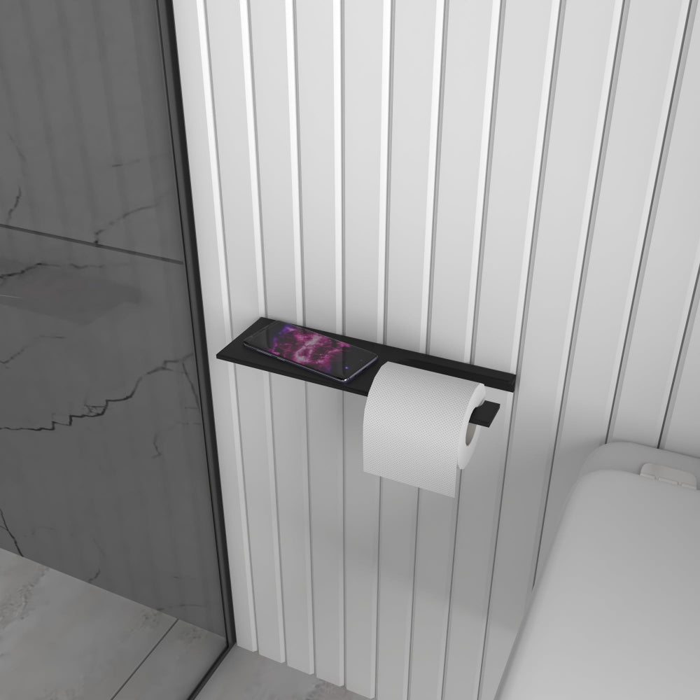 Multifunctional Bathroom Shelf With Toilet Paper Holder from VITAHOME DESIGN LLC