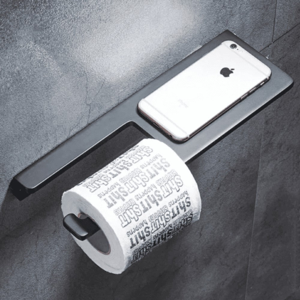 Multifunctional Bathroom Shelf With Toilet Paper Holder from VITAHOME DESIGN LLC