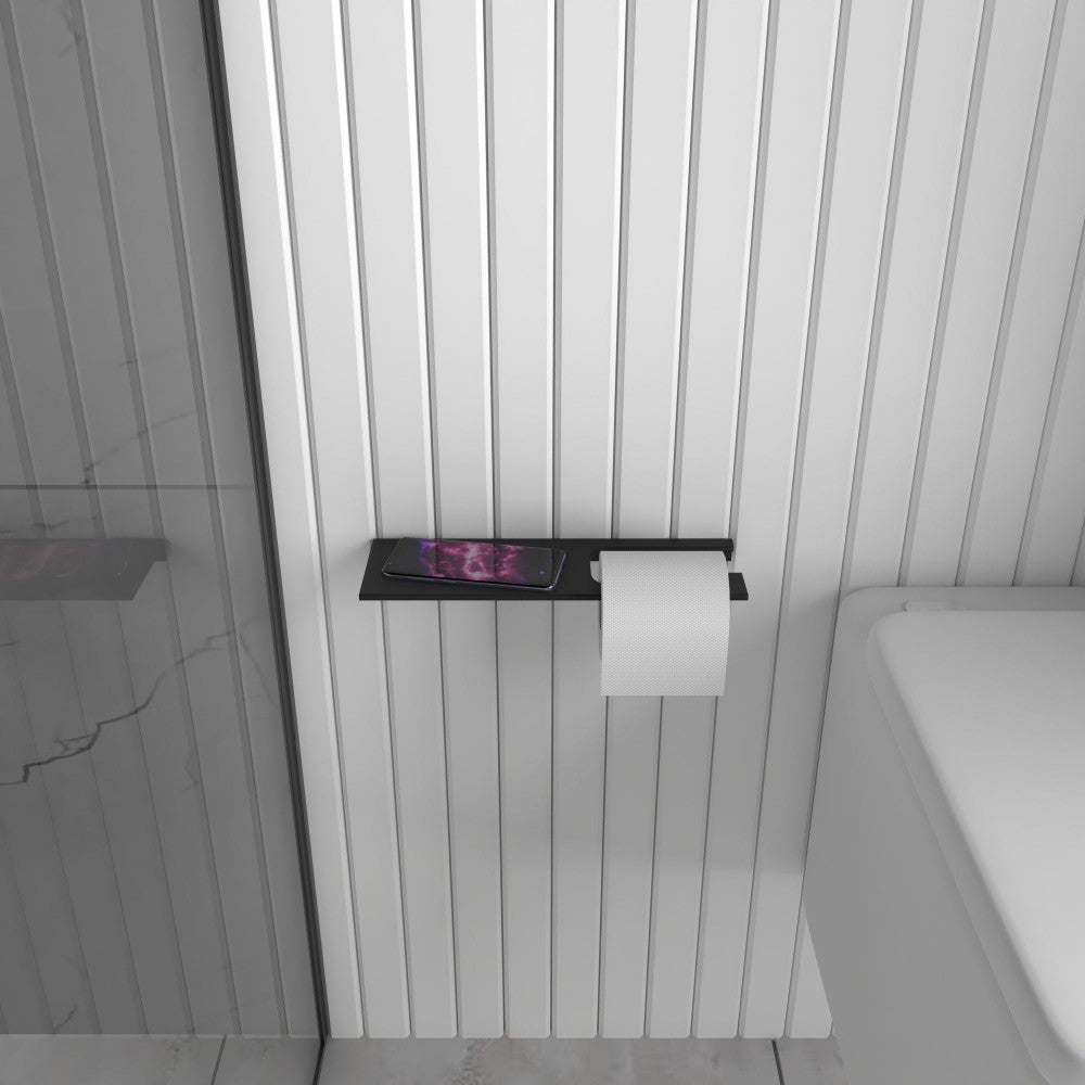Multifunctional Bathroom Shelf With Toilet Paper Holder from VITAHOME DESIGN LLC