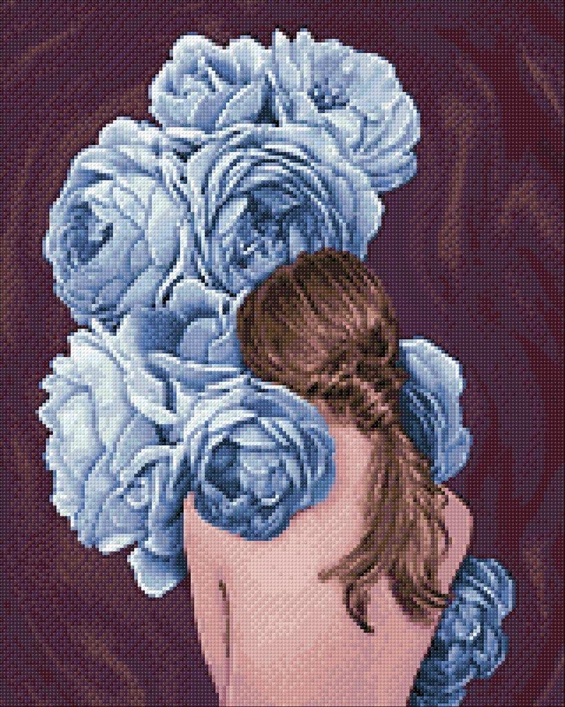 Music of Flowers CS2522 15.8 x 19.7 inches Crafting Spark Diamond Painting Kit from Wizardi