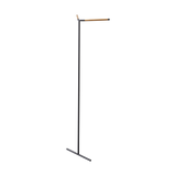 Corner Leaning Coat Hanger (63" H)  - Steel + Wood from Yamazaki Home