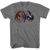Spider-Man Vs The Symbiotes Marvel Comics Adult T Shirt From Your Favorite T Shirts