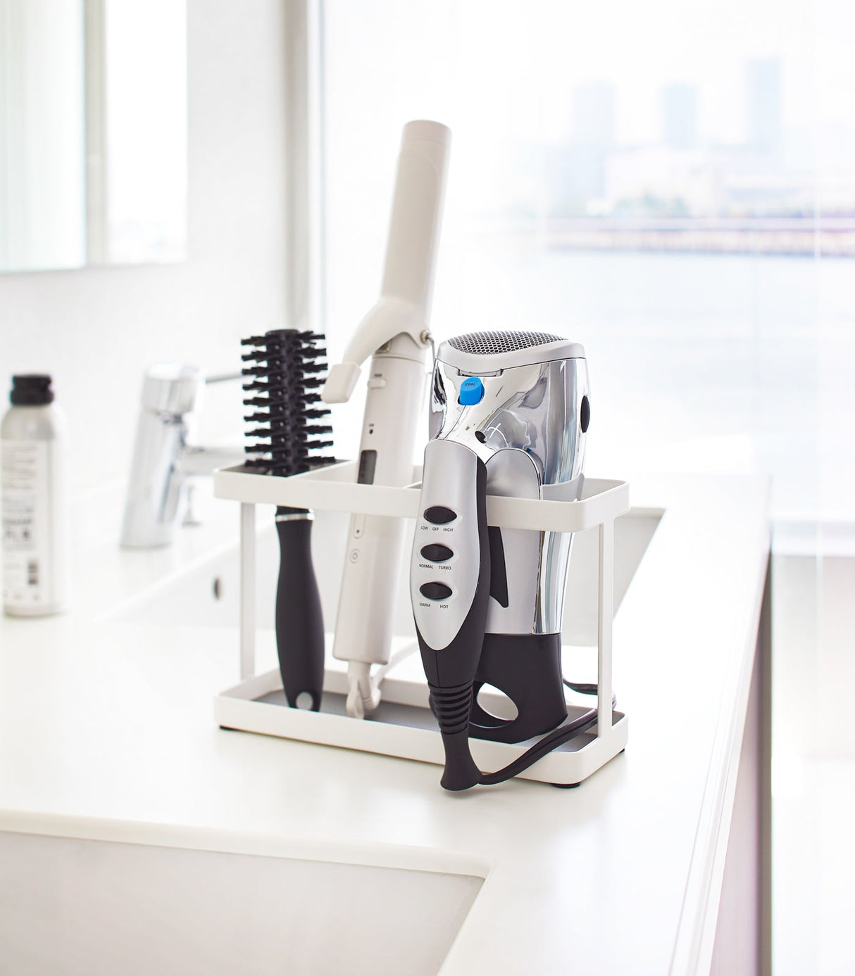 Haircare Appliance Holder - Steel from Yamazaki Home