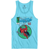 Spider-Man 90's Circle Marvel Comics Adult Tank Top From Your Favorite T Shirts