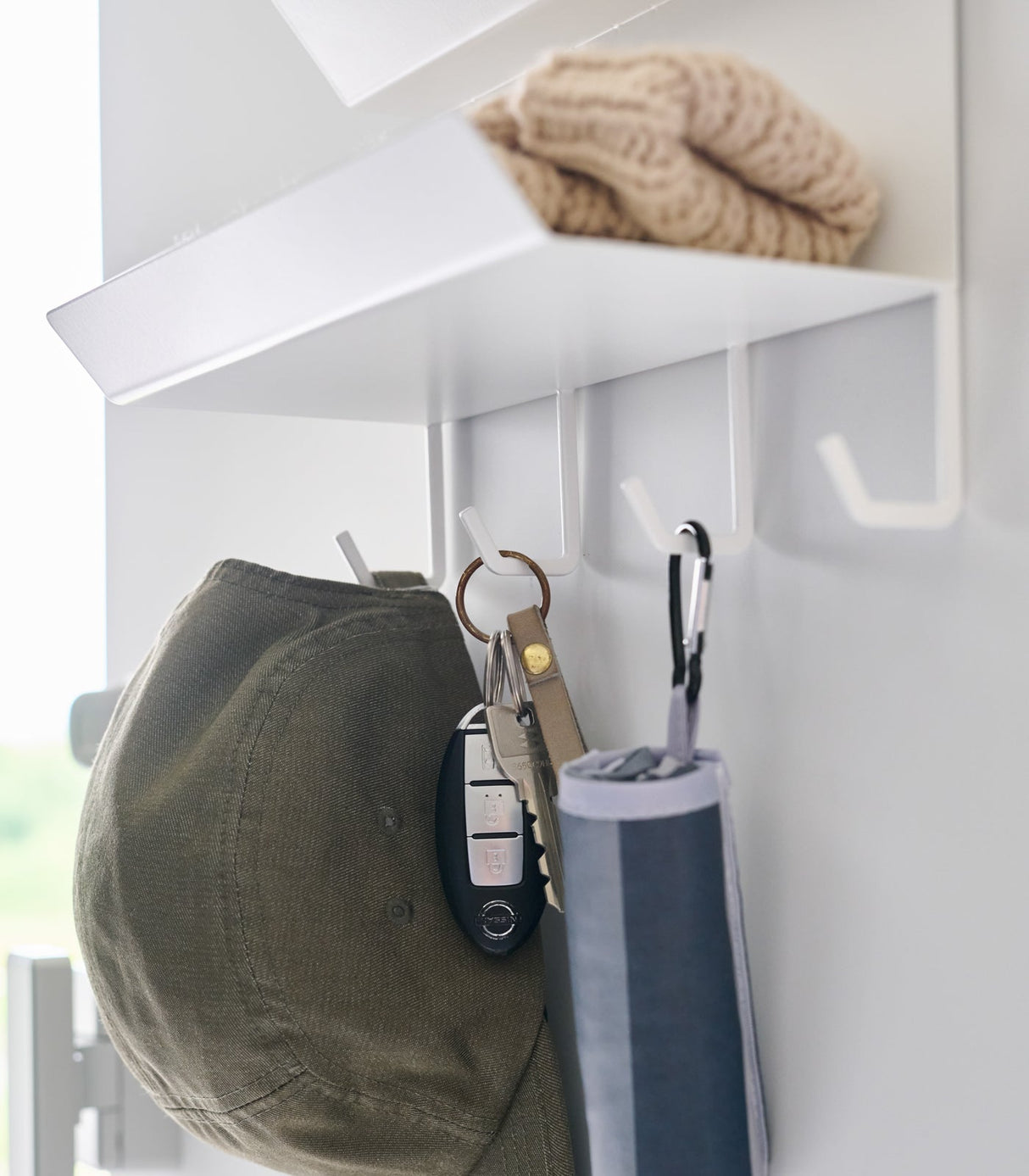 Magnetic Entryway Rack - Steel from Yamazaki Home