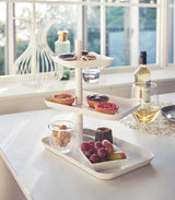 Serving Stand - Steel from Yamazaki Home