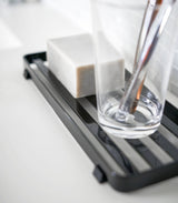 Slotted Bathroom Tray - Steel from Yamazaki Home