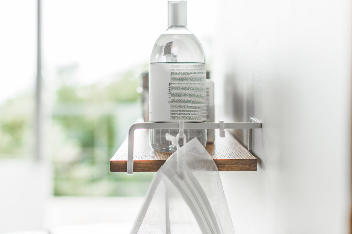 Wall-Mounted Shelf (3" H)  - Wood from Yamazaki Home