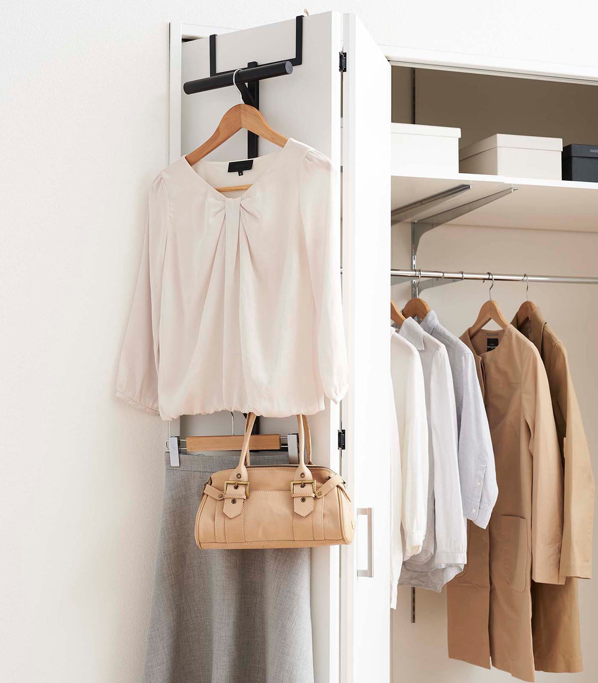 Over-the-Door Backpack Hanger - Steel from Yamazaki Home