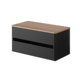 Paper Towel Dispenser - Steel + Wood from Yamazaki Home