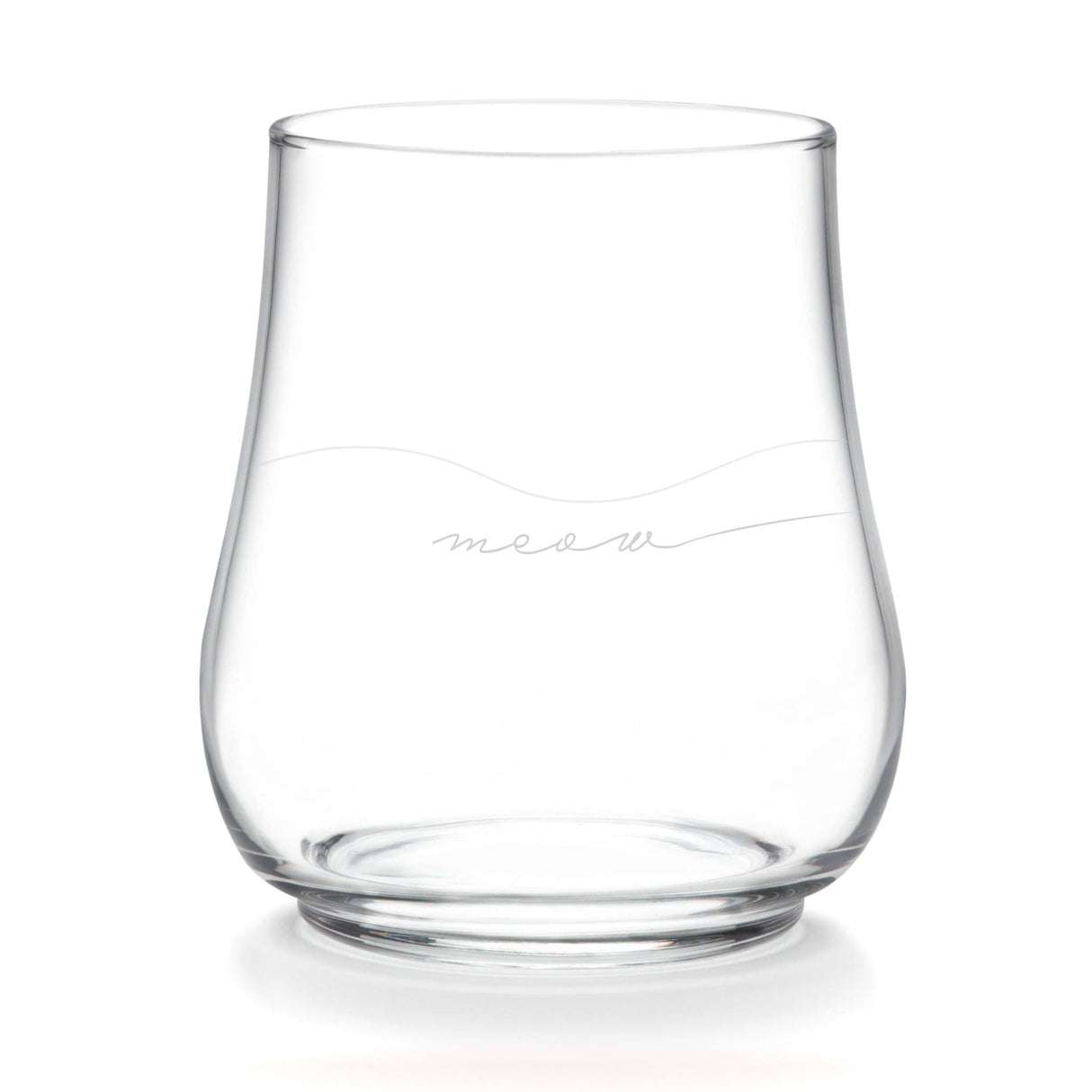 Libbey Modern Pets Meow All-Purpose Glasses, 17-ounce, Set of 4 from Libbey