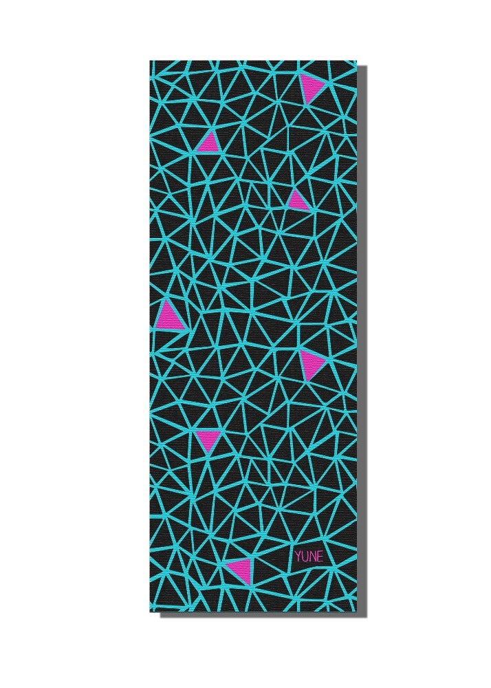 Yoga Mat | 6mm Thick | Black | Non-Slip | Eco Friendly | Yune Yoga | Nakata from Yune Yoga