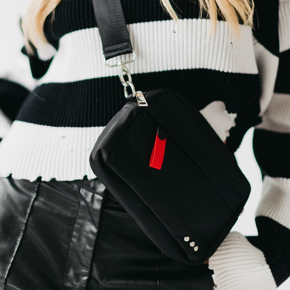 Nancy Nylon Camera Crossbody Bag from Pretty Simple