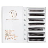 Narrow 10D - Rapid Promade Fans® - 1050 Fans from Mega Lash Academy