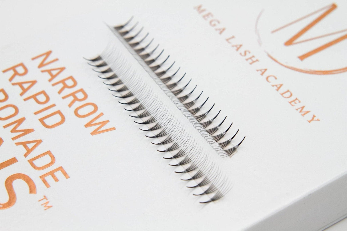 Narrow 5D Rapid Promade Fans® - 1050 Fans from Mega Lash Academy