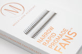 Narrow 6D Rapid Promade Fans® - 1050 Fans from Mega Lash Academy