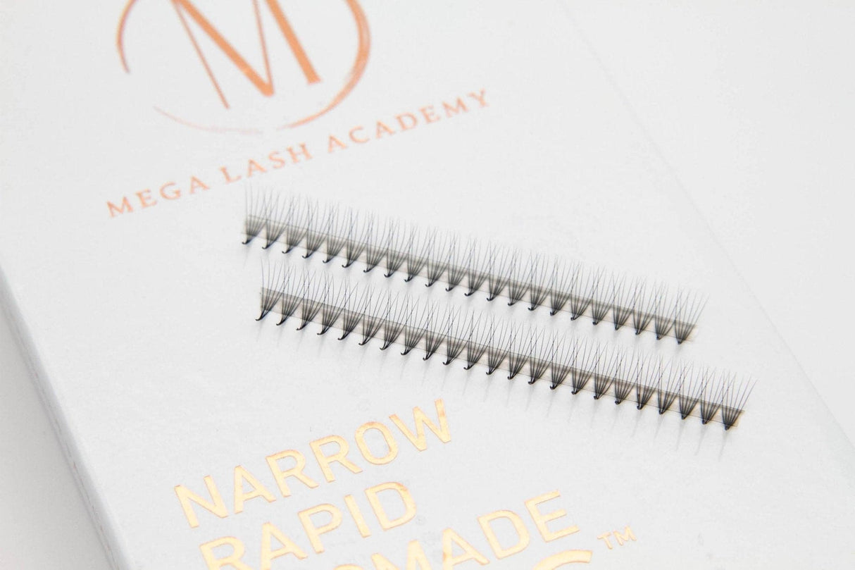 Narrow 6D Rapid Promade Fans® - 1050 Fans from Mega Lash Academy