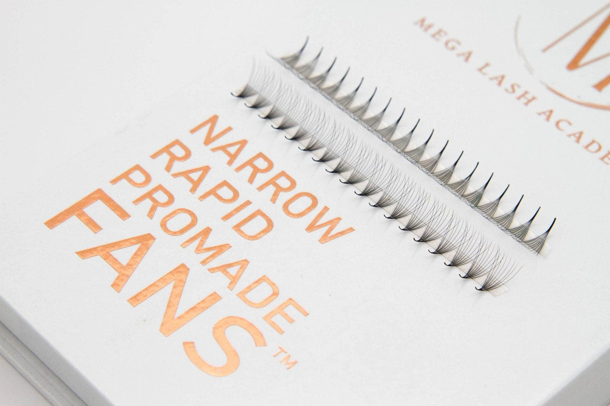 Narrow 8D Rapid Promade Fans® - 1050 Fans from Mega Lash Academy