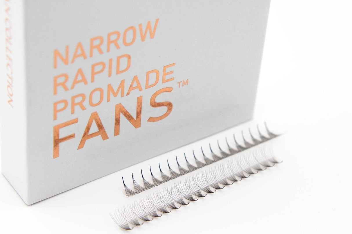 Narrow 8D Rapid Promade Fans® - 1050 Fans from Mega Lash Academy