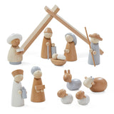 Natural Wood Nativity Set from HABA USA