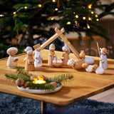 Natural Wood Nativity Set from HABA USA