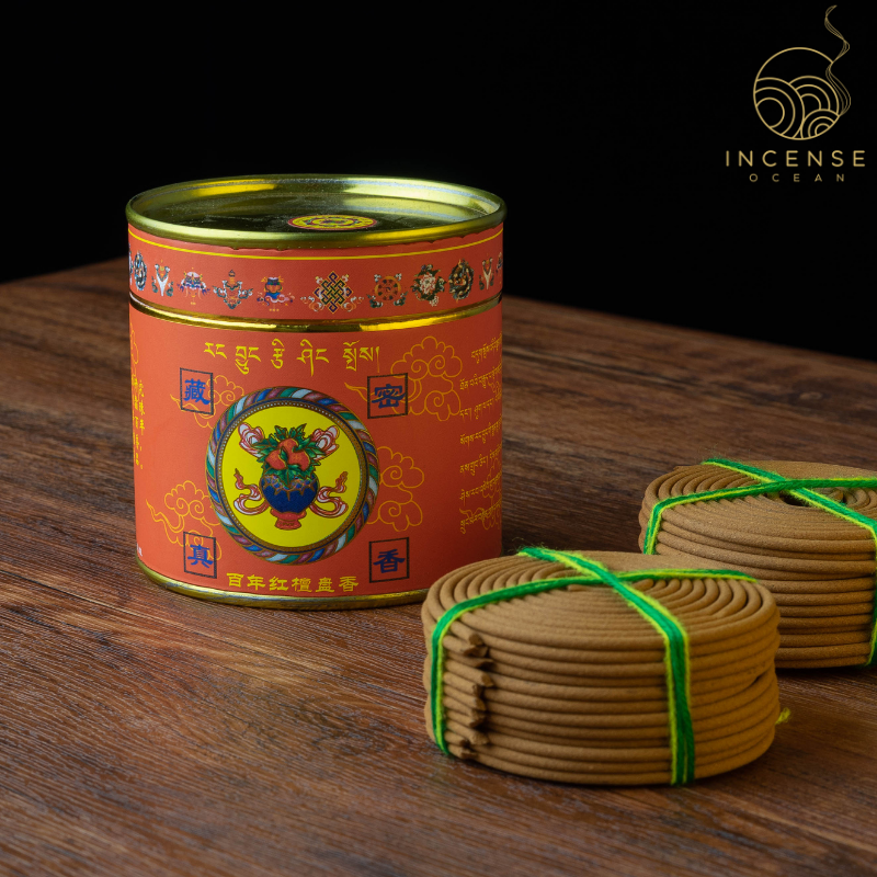 Natural Tibetan Herbal Coils from incenseocean