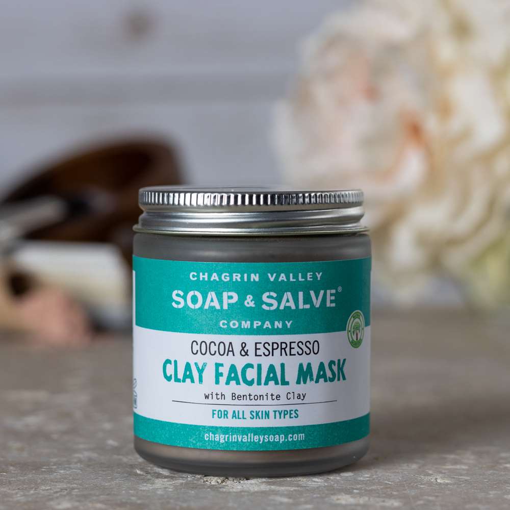 Clay Face Mask: Cocoa & Espresso from Chagrin Valley Soap & Salve