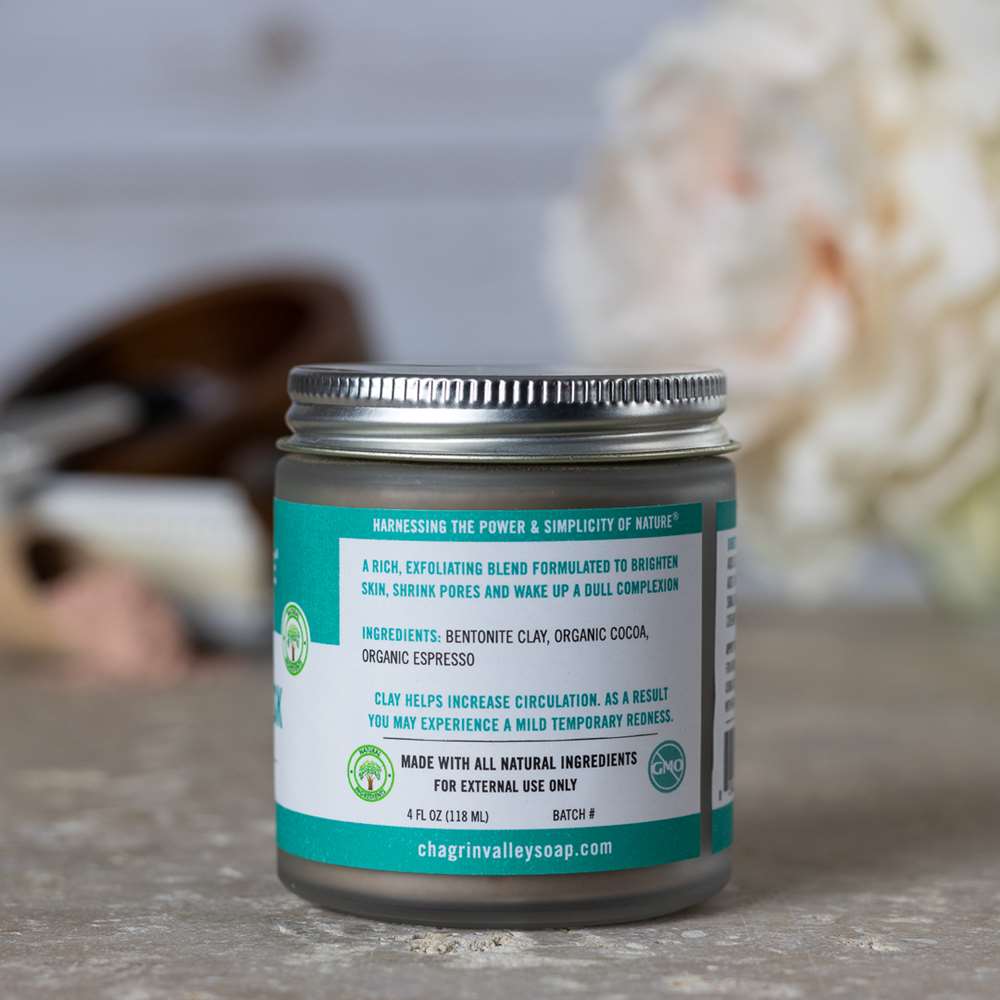 Clay Face Mask: Cocoa & Espresso from Chagrin Valley Soap & Salve