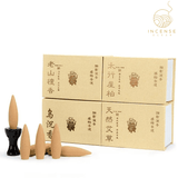 Natural Backflow Incense Cones from incenseocean